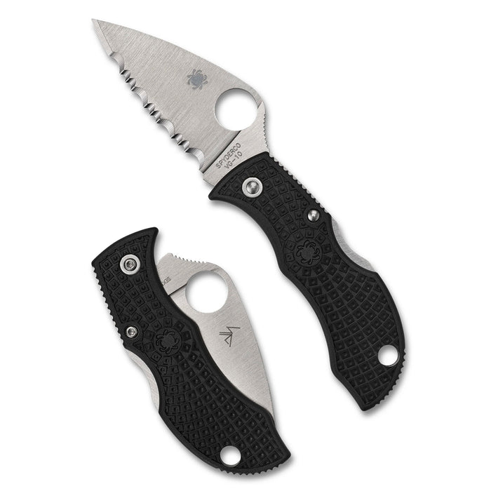 Cuchillo SPYDERCO Manbug Black Lightweight Leaf