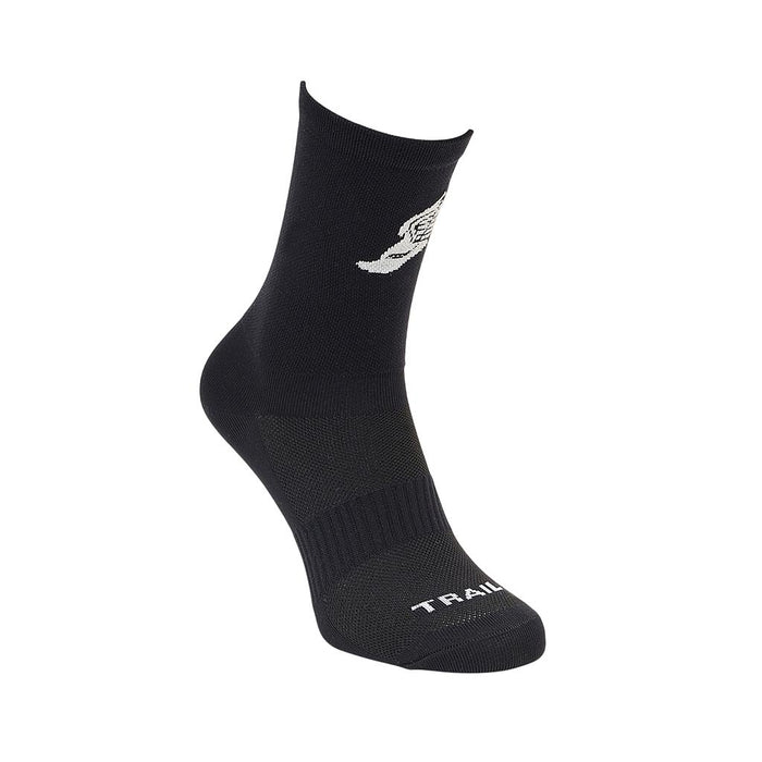 52920006S105 Saucony Medias Unisex Running Trail Compact Crew Sock Black
