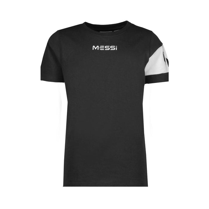 Messi Remeras Niños Neros Deep Black