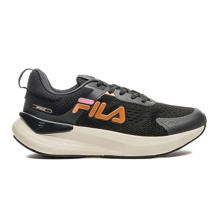 Fila Deportivos Femenino Running Improve Black/Copper/Bubblegum