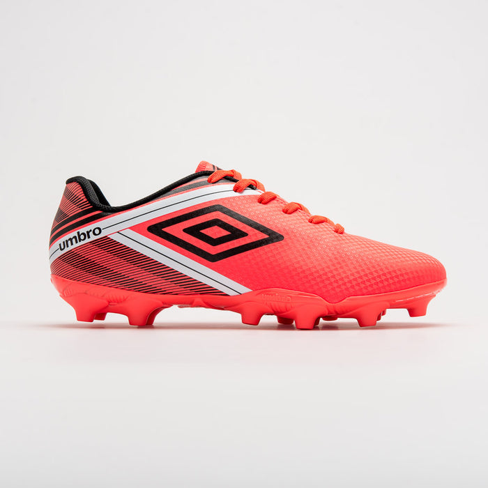 Umbro Futbol Campo Masculino Drako Coral/Black/White