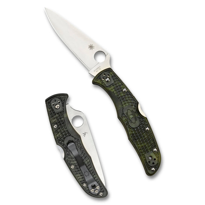 Cuchillo SPYDERCO Endura 4 Lightweight Zome Green