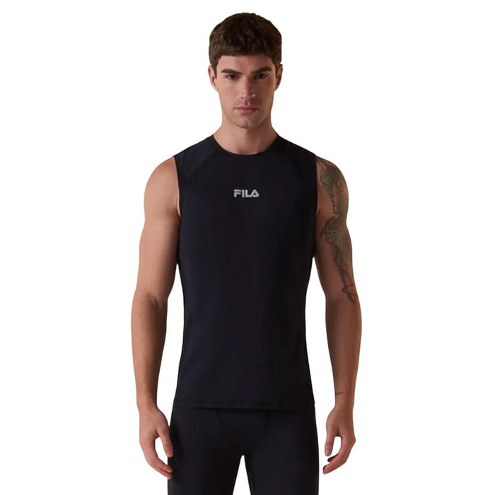 F11AT00634-469 FILA PRENDAS MUSCULOSAS MASCULINO TRAINING PERFORMA ECO PRETO/PRATA