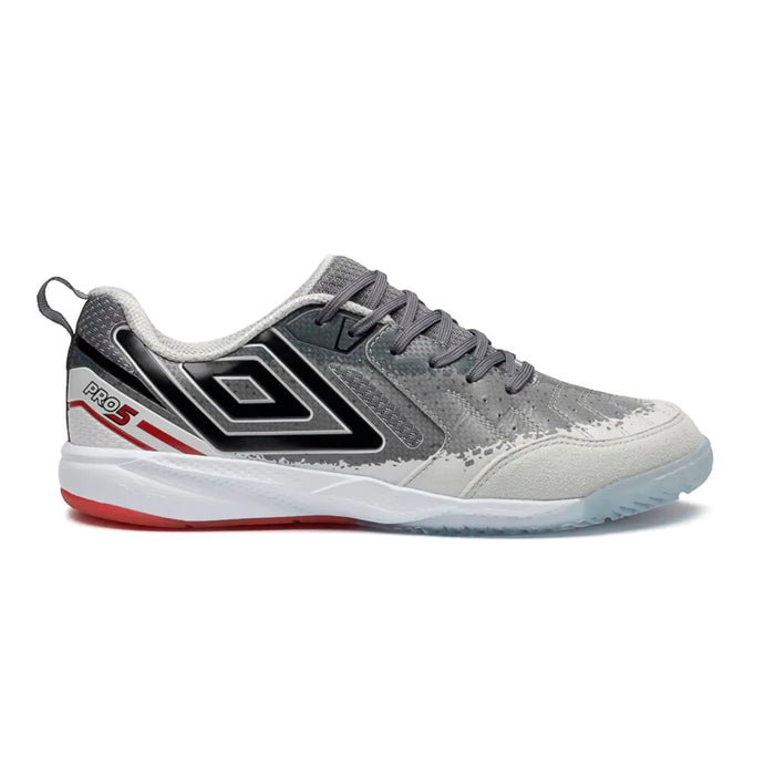 U03FB00534-284 Umbro Calzados Deportivos Unisex Indoor Pro 5 Bump Shark Branco/Grafite/Vermelho