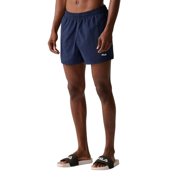 Fila Shorts Masculino Natacisn Essential 4 Royal Blue/White