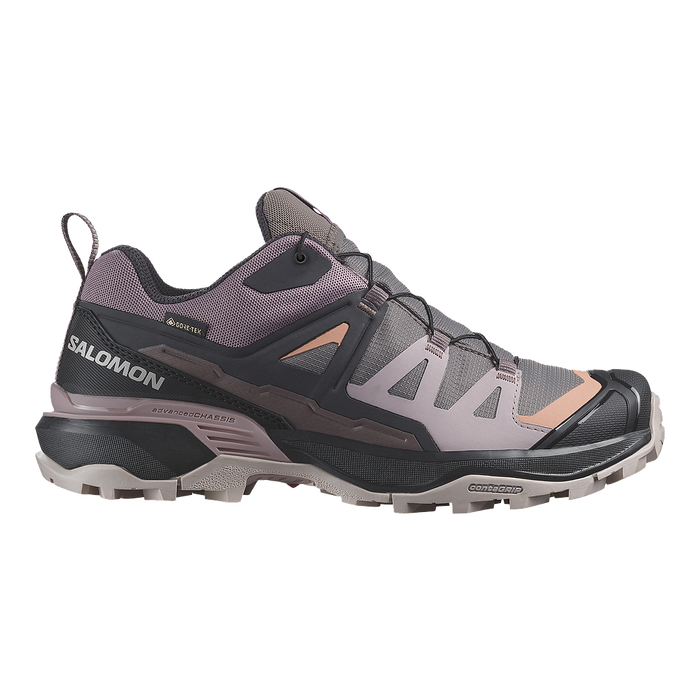 Salomon Outdoors Femenino Hiking X Ultra 360 GTX Plum Kitten/Phantom/CorkX