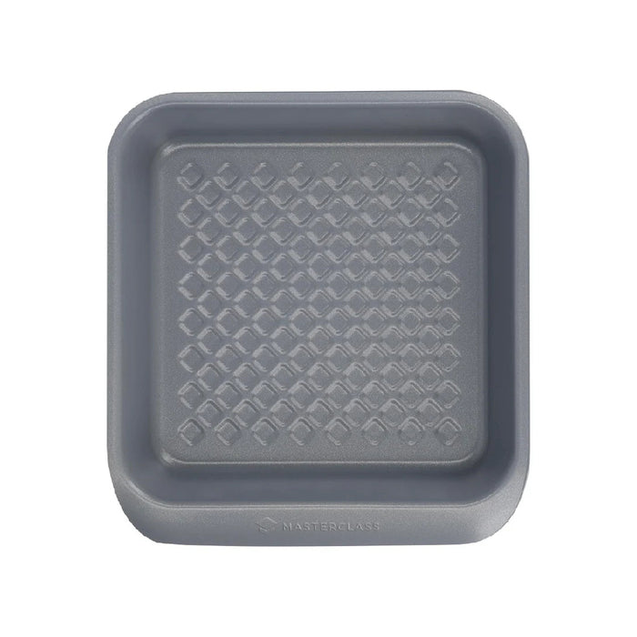 5057982069049 MASTERCLASS BAZAR MOLDE P/HORNEAR ANTIADHERENTE CERAMICO C/ASAS CUAD 23CM X 23CM X 6CM
