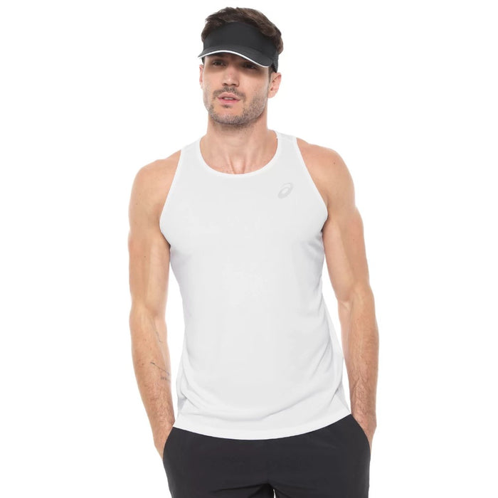 Asics Running Masculino Core Running Pes Tank White