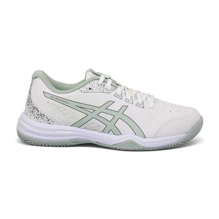 Asics Deportivos Femenino Tenis Gel Backhand 2 Clay White/Monument Blue