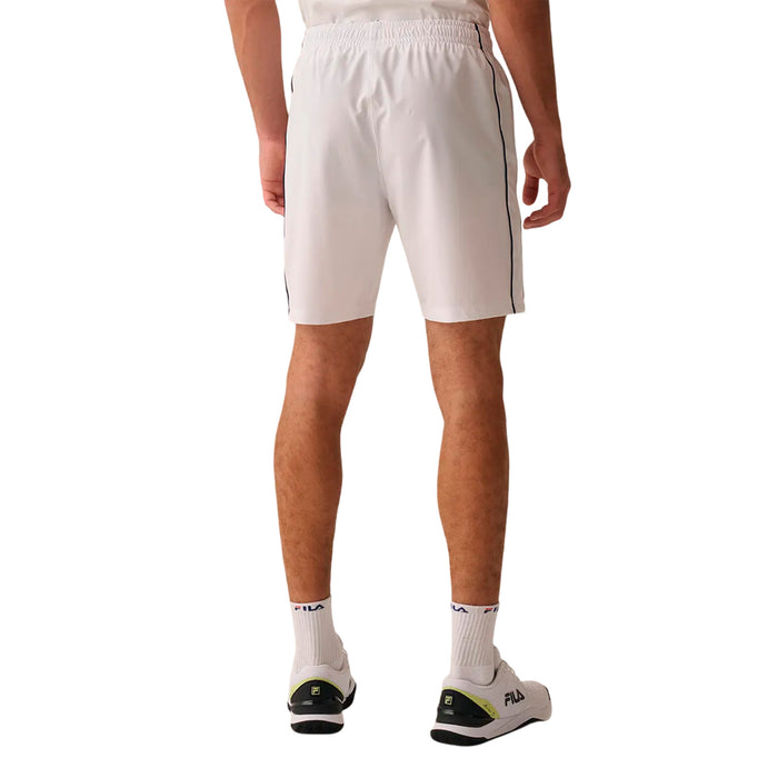 F11TN00862-168 FILA PRENDAS BERMUDAS MASCULINO TENIS MATCH 8 WHITE/NAVY