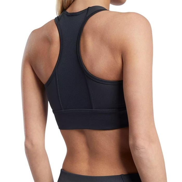 Reebok Running Tops Femenino Essentials High-Impact Bra Night Black