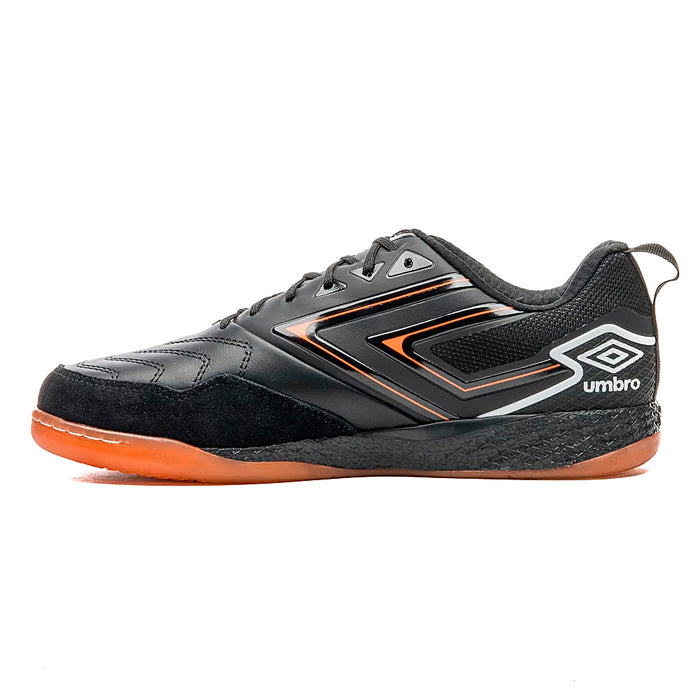 U01FB041-163 Umbro Calzados Indoor Unisex Futbol Pro 5 Bump Negro/Naranja/Azul Electrico