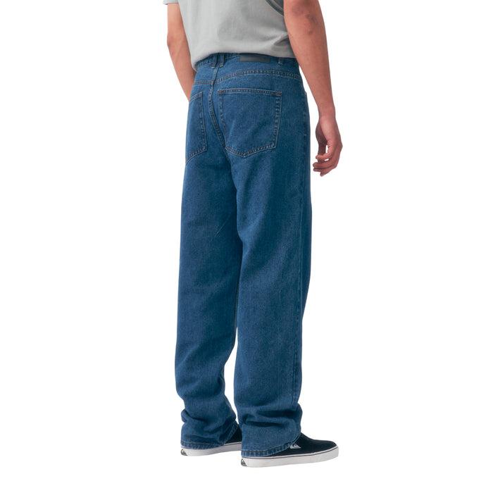 Quiksilver Jeans Masculino Moda Nudo Mid Blue
