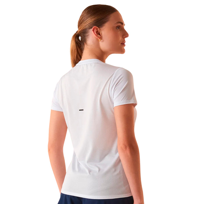 F12R00317-100 FILA PRENDAS REMERAS FEMENINO RUNNING CORE RUN WHITE