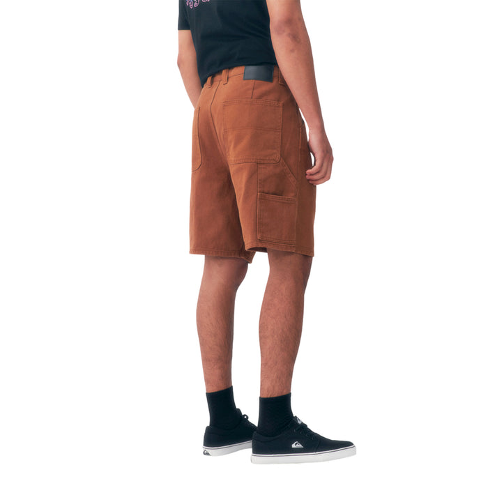 Quiksilver Shorts Masculino Moda Cusco Camel