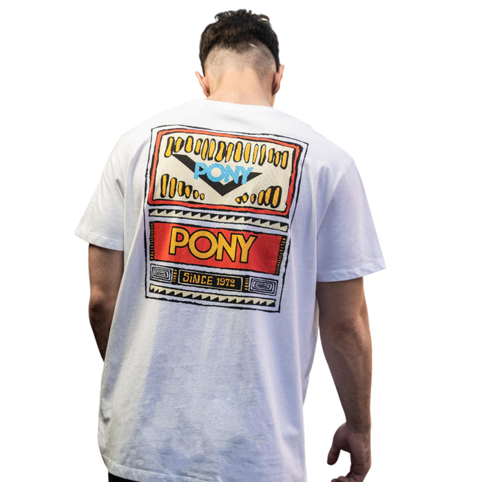 Pony Remeras Unisex Moda T Shirt White