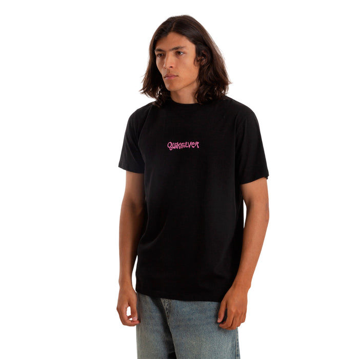 Quiksilver Remeras Masculino Moda Palm Island Black