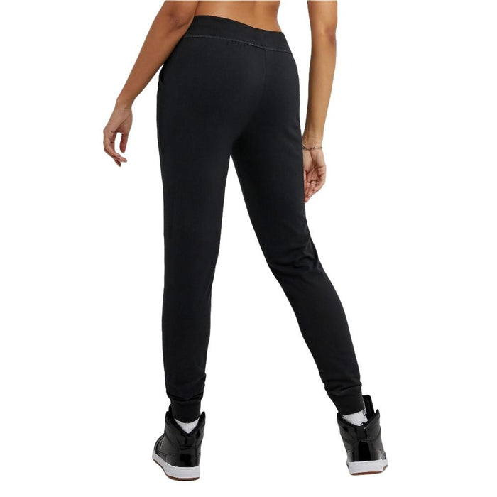 Champion Femenino Jersey Jogger Black