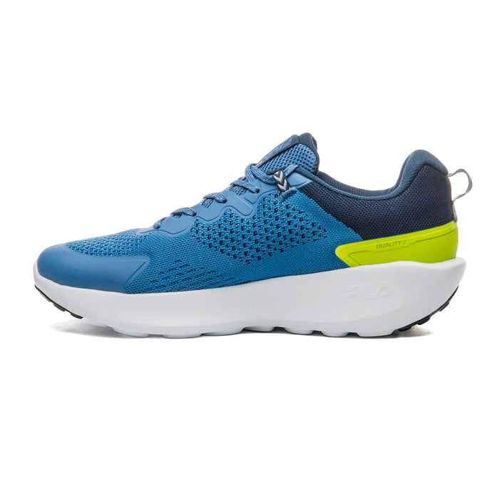 F01R00165-6850 FILA CALZADOS DEPORTIVOS MASCULINO RUNNING DUALITY 2 FEDERAL BLUE/NAVY/ACID LIME