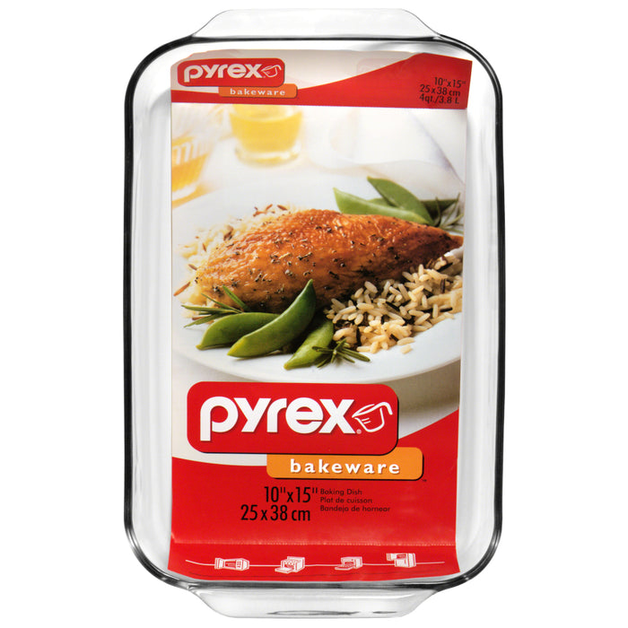 71160010406 PYREX BASICS 4.5L RECTANGULAR BAKING DISH