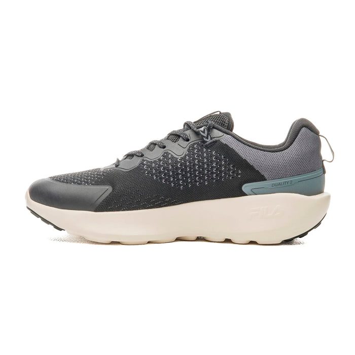 F01R00165-4976 FILA CALZADOS DEPORTIVOS MASCULINO RUNNING DUALITY 2 BLACK/GRAPHITE/WHITE