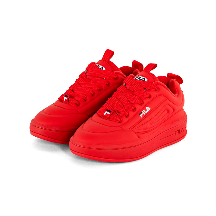 5RM02983-600 FILA CALZADOS LIFESTYLE FEMENINO MODA SUPER BUBBLE ROJO