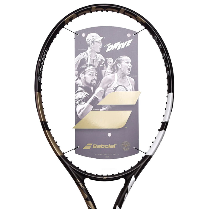 101544-100 BABOLAT ACCESORIOS RAQUETAS TENIS PURE DRIVE WIMBLEDON UNSTRUNG