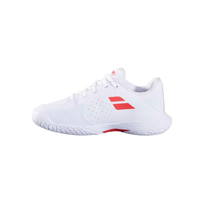 3J3S25A884-1038 BABOLAT CALZADOS DEPORTIVOS NIÑOS TENIS PROPULSE JUNIOR 3 ALL COURT GIRL WHITE/CORAL