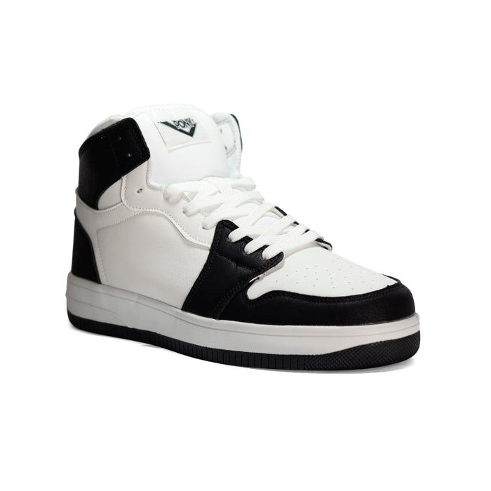 BAP2502H-L-01 PONY CALZADOS LIFESTYLE FEMENINO MODA CENTRAL SPRINT WHITE/BLACK