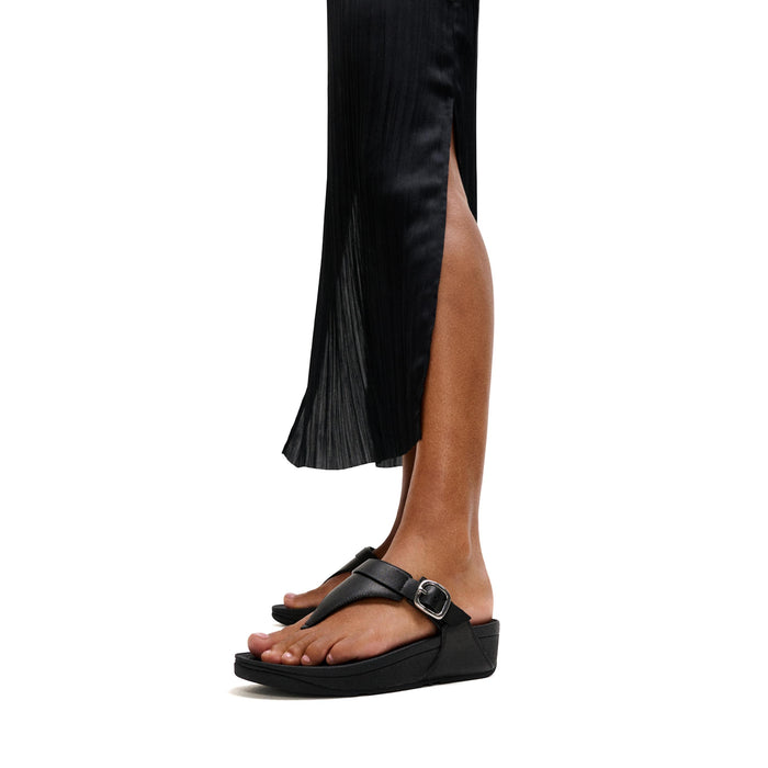 Calzado Femenino FIT FLOP LULU ADJUSTABLE LEATHER TOE-POST SANDALS