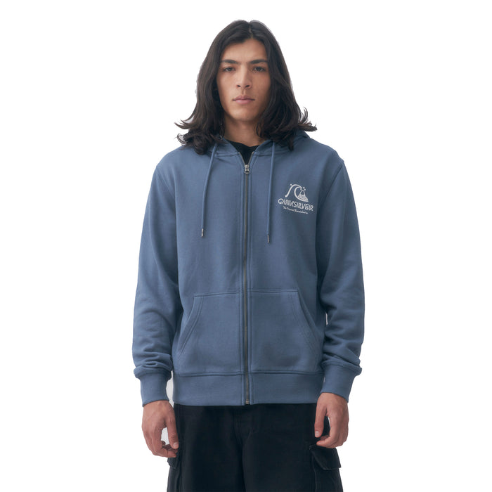 Quiksilver Canguros Masculino Moda Original Logo Marino/Azul Oscuro