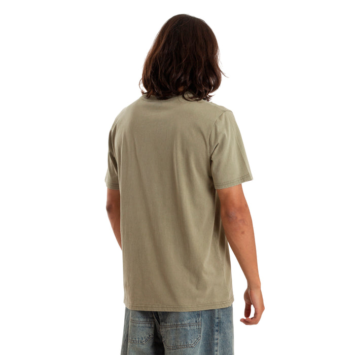Quiksilver Remeras Masculino Moda Tuned Out Green