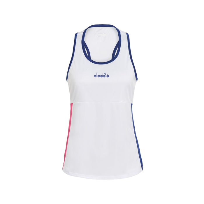 Diadora Tank Femenino L.Core Tank Optical White