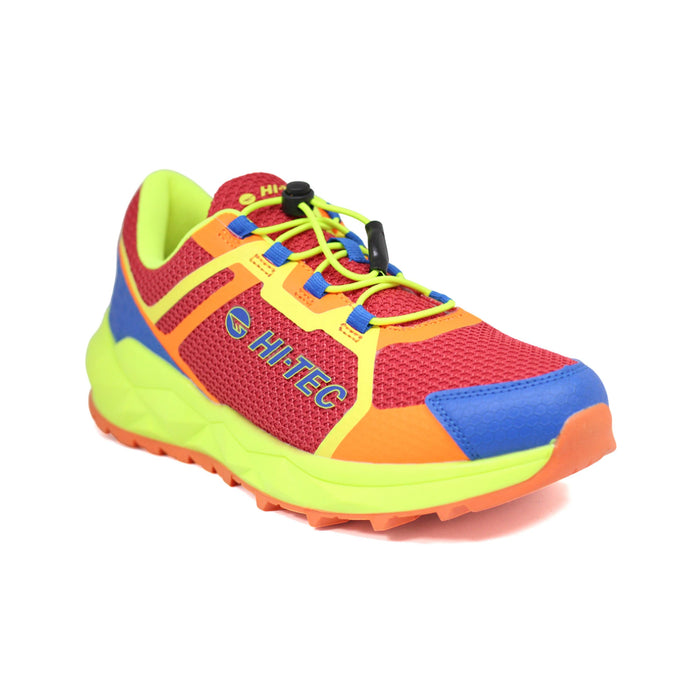 Hitec Deportivos Masculino Hiking Geo Dynamite Trail Red/Yellow/Med Blue
