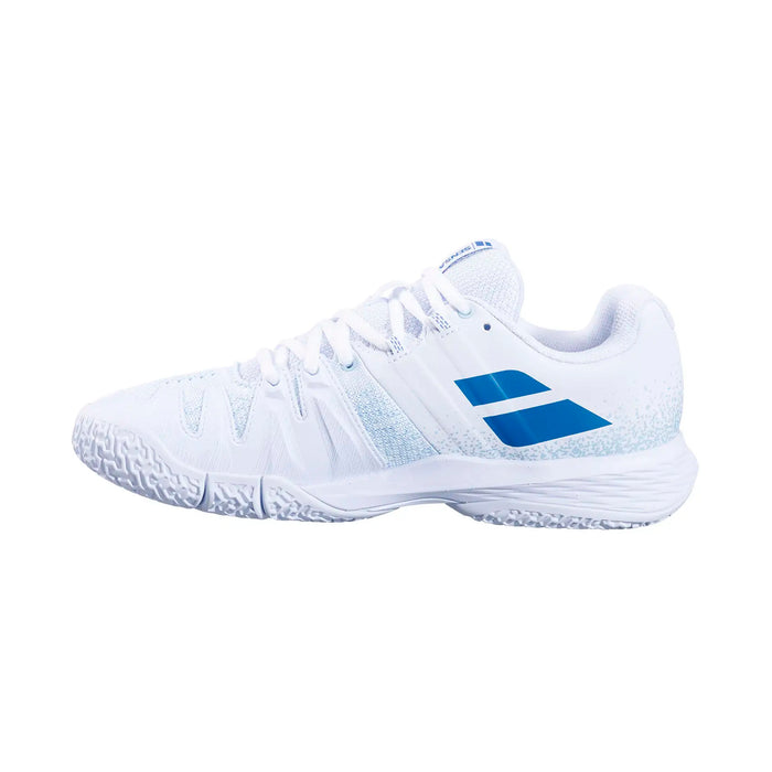 3A1S25C757-1104 BABOLAT CALZADOS DEPORTIVOS FEMENINO PADEL SENSA WHITE/COOL BLUE