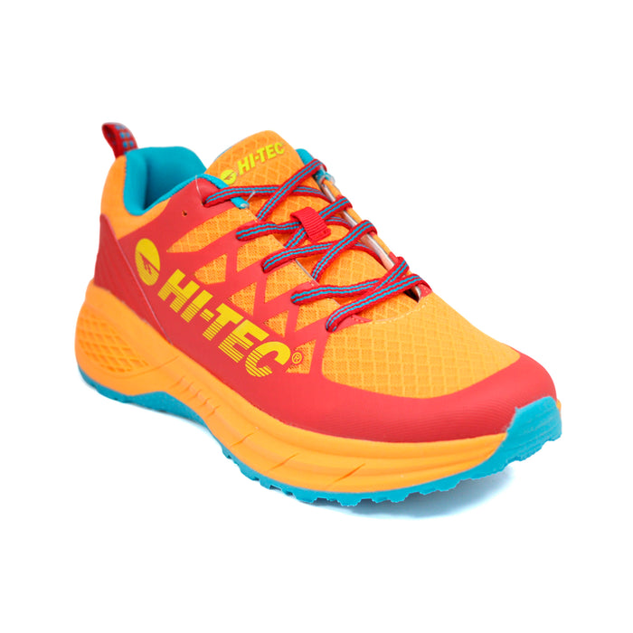 CH80200M-RO HITEC CALZADOS DEPORTIVOS MASCULINO HIKING DESTRUCTOR LOGO LOW RED/ORANGE