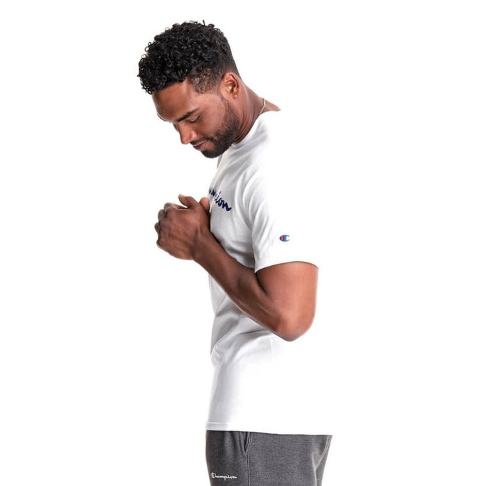 Champion T-Shirt Masculino Classic Graphic Tee White