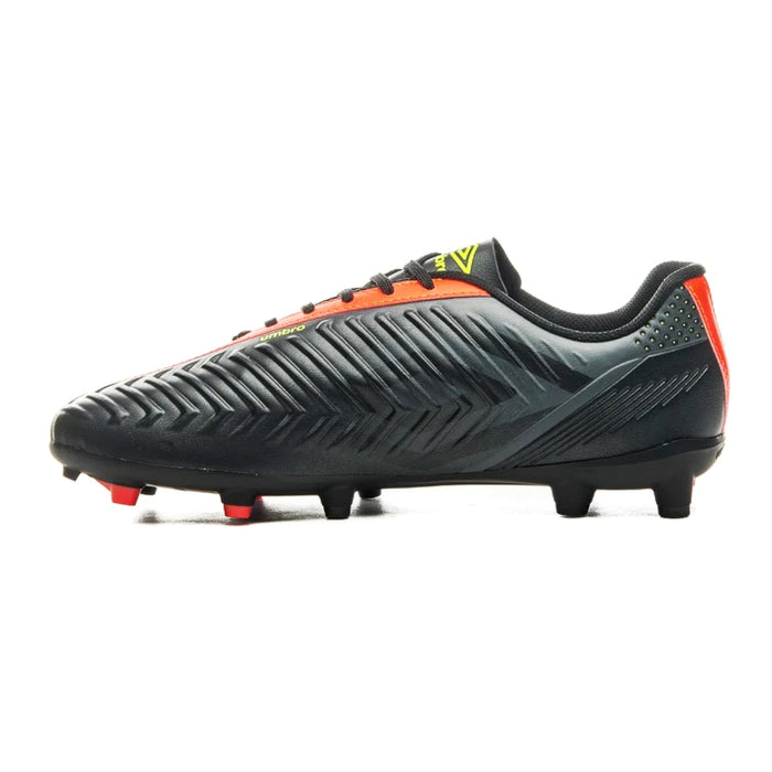 U01FB046-110 Umbro Calzados Unisex Futbol Campo Fifty IV Negro/Negro/Coral