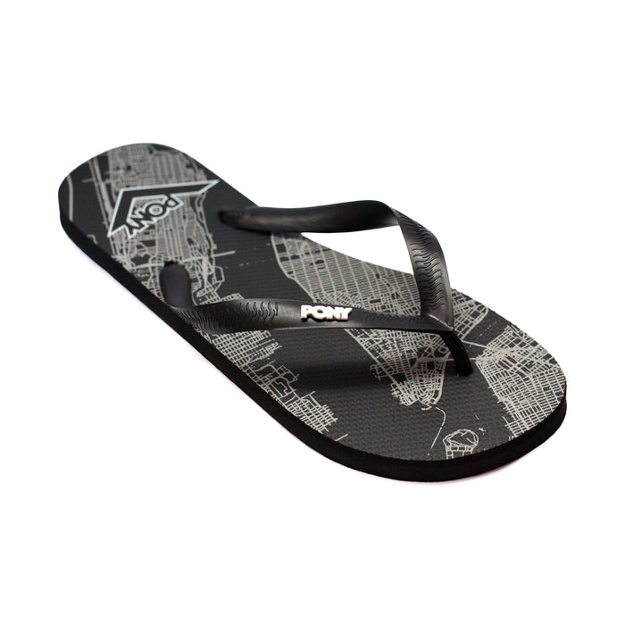 20257630-11 PONY CALZADOS ZAPATILLAS MASCULINO MODA URBAN 3 ALL BLACK