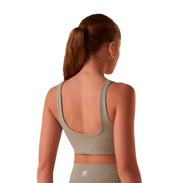 F12AT01094-3616 FILA PRENDAS TOPS FEMENINO TRAINING TOUCH GYM CHINO GREEN