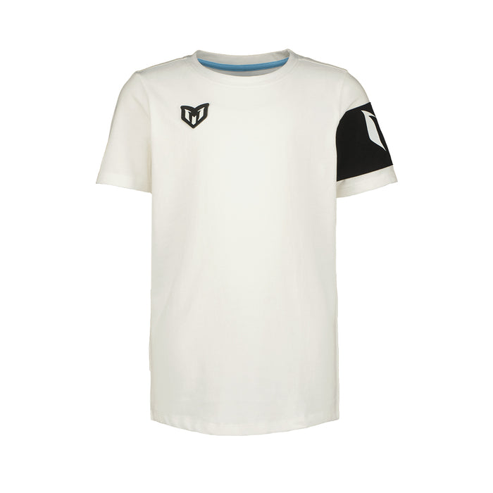 Messi Remeras Niños Junin Real White