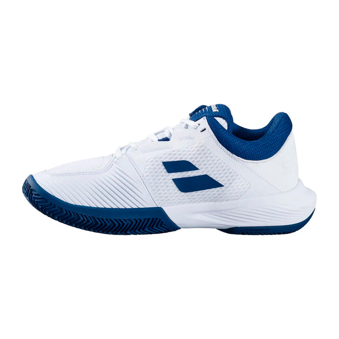 3A0S25A935-1005 BABOLAT CALZADOS DEPORTIVOS MASCULINO TENIS SFX 4 CLAY WHITE/ESTATE BLUE