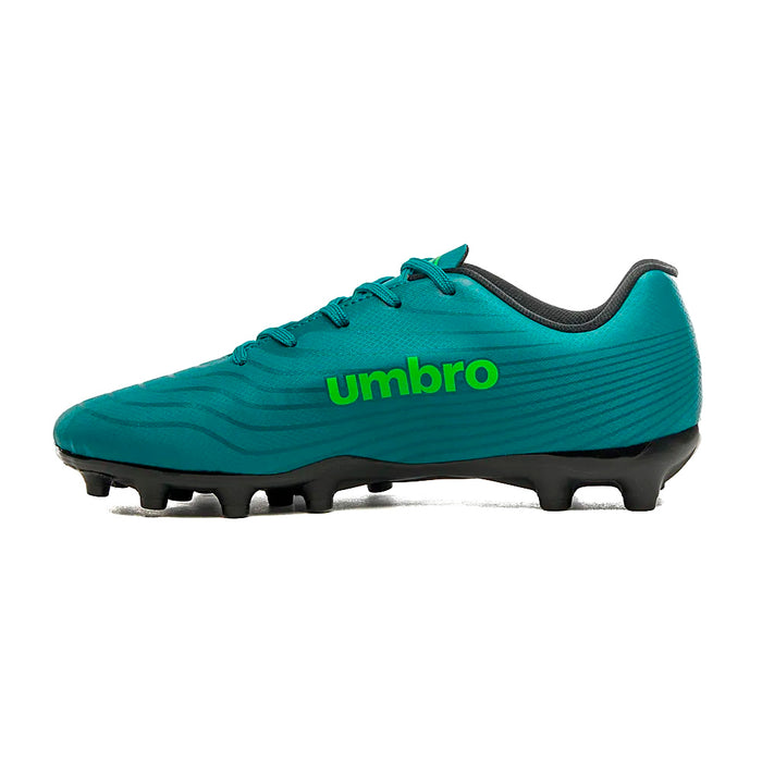 Umbro Campo Masculino Futbol Glaze Alexandrite/Negro/Verde