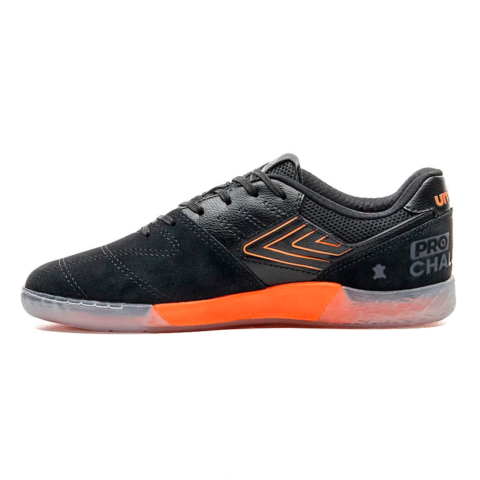 Umbro Indoor Masculino Futbol Pro Challenge Negro/Naranja