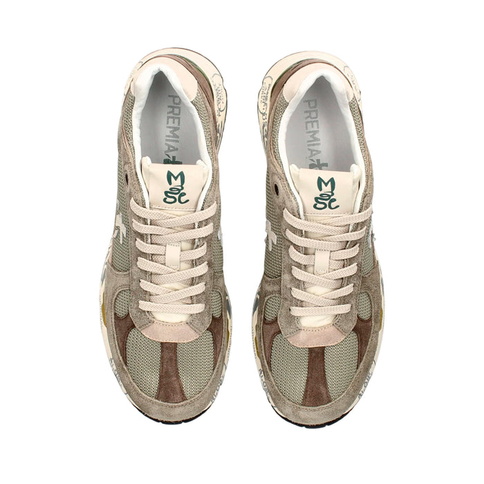 6627 PREMIATA CALZADOS LIFESTYLE MASCULINO MODA MASE OLIVE