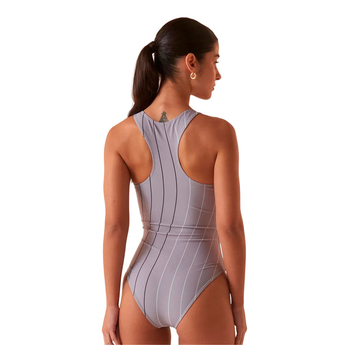 SM320005-1375 FILA PRENDAS TRAJE DE BAQO FEMENINO NATACISN AUSTRALIA PRINT CINZA/ESTAMPADO