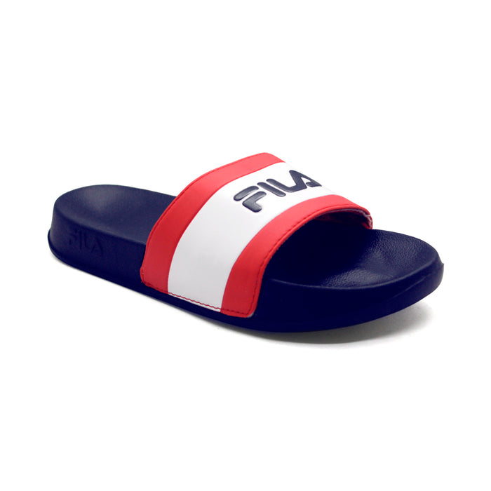 FLS002-NRW FILA CALZADOS ZAPATILLAS MASCULINO MODA MAKENA NAVY/RED/WHITE
