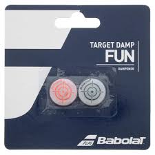 700047-189 BABOLAT ACCESORIOS TENIS ANTIVIBRADORES TARGET DAMP X2 BLACK/RED FLUO