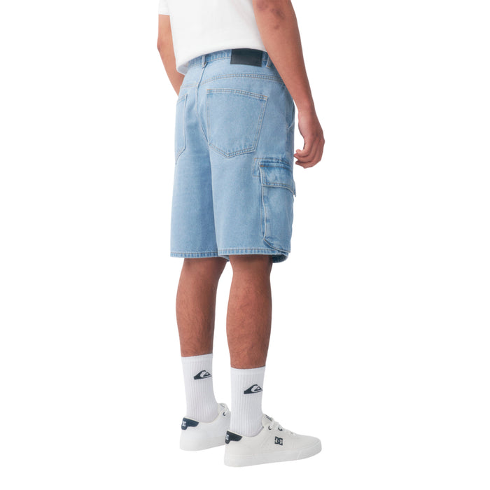 Quiksilver Shorts Masculino Moda Santiago Light Blue