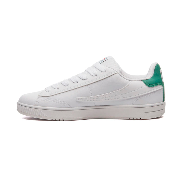 F01L00362-6934 FILA CALZADOS LIFESTYLE MASCULINO MODA COURT 90 SPORT WHITE/FIR/FLAME SCARLET